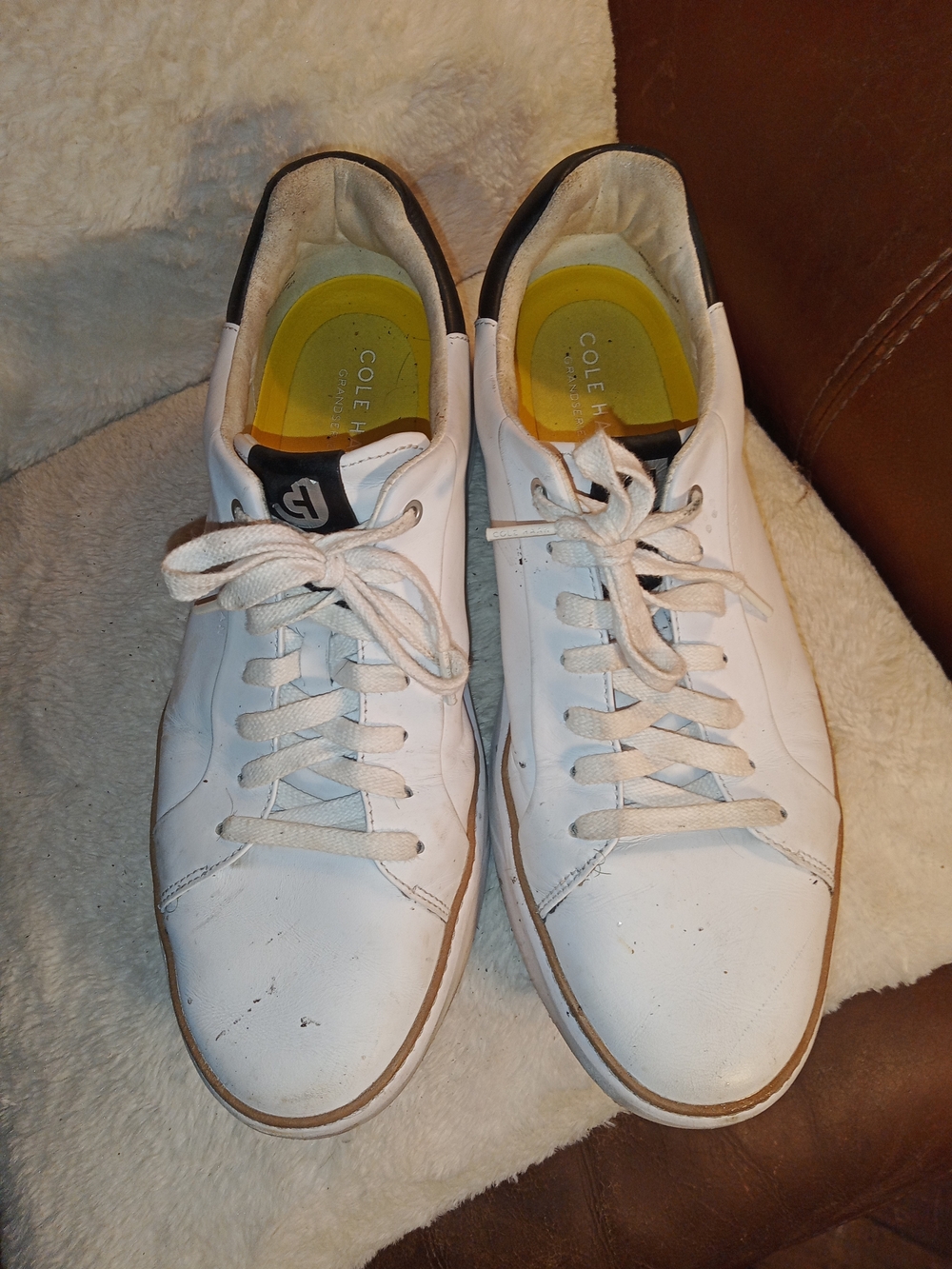 Cole Haan White Athletic Sneakers